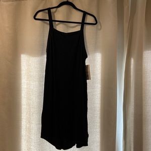 Black cotton RVCA dress